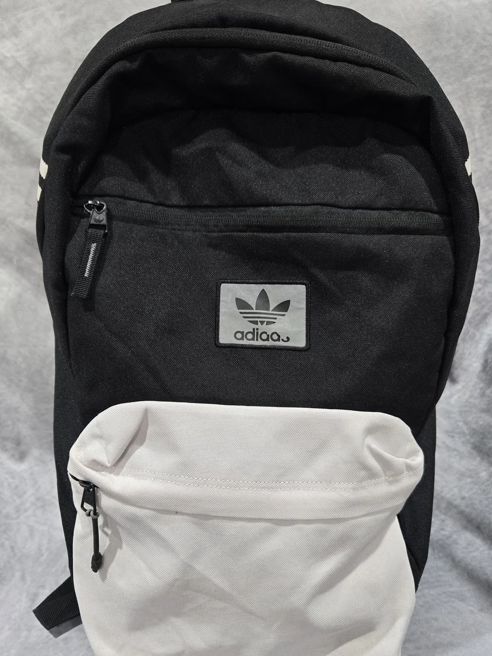 adidas Two-Tone Black and White Men's Backpack